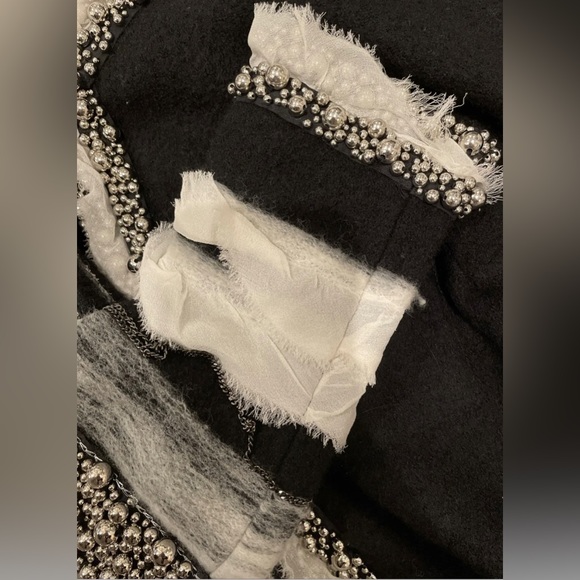 New Diane Von Furstenberg  Wool Blazer Cardigan - Picture 3 of 5